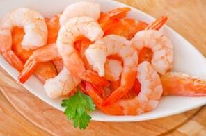 frutos do mar para estimular a potência masculina